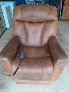 Lift chair, quality, full leather, full set of adjustments