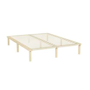Artiss Bed Frame Queen Size Wooden Base Mattress Platform Timber Pine
