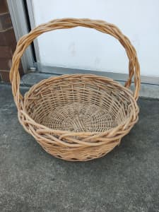 Large cane carry basket $25