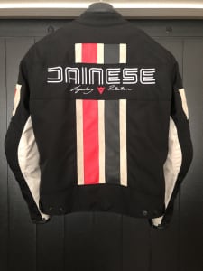 Dainese Retro 8 Track textile jacket 48 mens