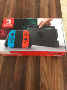 Nintendo Switch console boxed like new