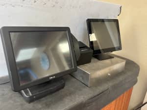 POS, cash register, touchscreen, receipt printer, cash drawer