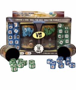 3D Dice Game Army vs. Aliens ~ New