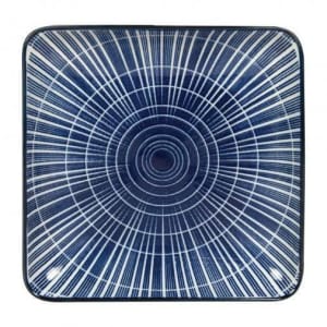 Gusta Out Of The Blue Sun Square Plate 125 x 125mm (Pack of 6)