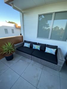 2.5m Outdoor Lounge Grey
