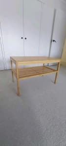 Ikea bamboo table