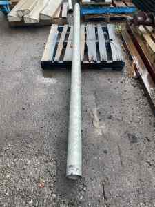 100mm x 4.5mm Gal pipe. 13 x 3m - 3.6m lengths