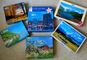 Jigsaw Puzzles .... each 500 pieces
