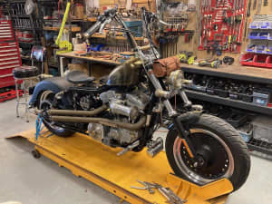 1999 Harley-Davidson Sportster stretched custom