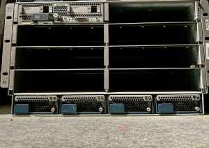 Cisco Chassis and Server: 2x Xeon 14-Core -256GB ram -2x480GB SSD