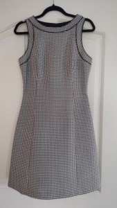 Vintage Detour Original Mini Dress. Structured and fully lined.