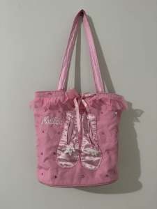 Pink Ballet Tote Bag
