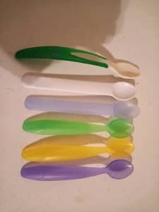 6 baby feeding spoons