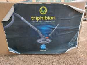 Triphibian Pool Cleaner - Hoses Included - As New in Box