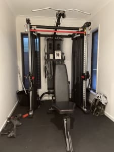 Inspire Fitness FT2 Home Gym with Bench, Extra weight stacks