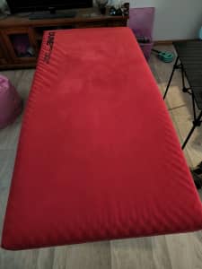 dune king single self inflating mattress