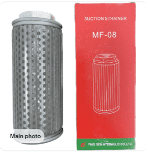 MF-08 Hydraulic Suction Valve Metal Mesh Oil Filter Element