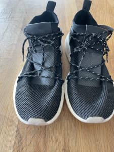 Adidas Yeezy black & white sneakers