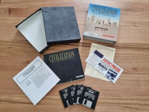Commodore Amiga Game - Sid Meiers Civilization