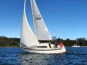 Triton 721 Sailing Boat. 24ft with private mooring 