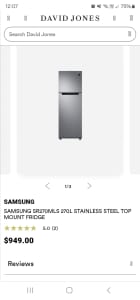 Looks like new Samsung fridge