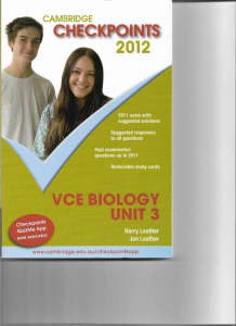 Cambridge Checkpoints VCE Biology Unit 3