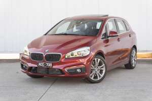 2015 BMW 2 Series F45 225i Active Tourer Sport Line Red 8 Speed Sports Automatic Hatchback
