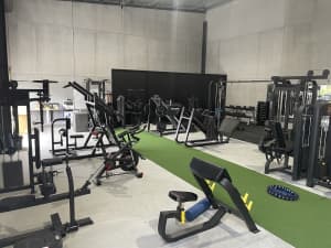 Full Commercial Gym Setup. LIKE NEW condition
