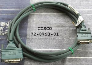 CISCO DTE RS-232 (Male) CAB-232MT Cable 10 Feet (Part  72-0793-01)