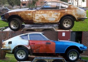 1971 Datsun 5 speed 240Z number HS30 00257 Fairly solid project car Burwood Whitehorse Area Preview