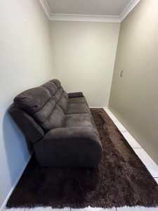 3 Seater Lounge Suite and Rug (both free)