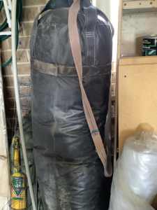 Used boxing bag