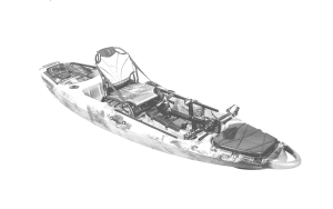 Tarpon Propel 10 Fishing Kayak Pedal Drive 3.2 metre fishing canoe.