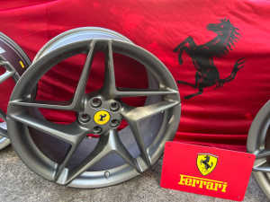 Ferrari Wheels Tributo 20 Forged alloy rims. Set of Four
