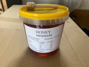 Honey. Natural Premium Messmate Honey.