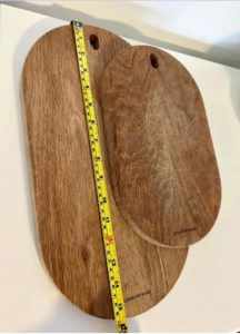 2x Country Road wood boards - grazing, chopping, platters