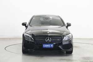2016 Mercedes-Benz C-Class C205 C43 AMG 9G-Tronic 4MATIC Black 9 Speed Sports Automatic Coupe