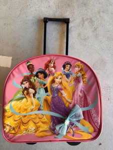 Disney princess suitcase / bag. Red castle Tent