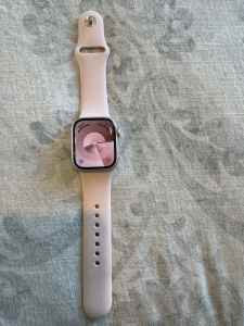 Apple Watch Series 9 41mm GPS Pink Aluminium Case (S/M)