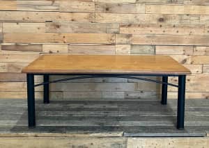 LONG WOODEN COFFEE TABLE Morningside Brisbane South East Preview