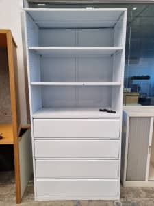 Cupboard - 3 shelves and 4 drawers 