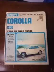 Corolla 1200 motor manual