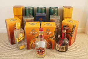 13 Empty 700ml Top Brand Scotch Bottles.