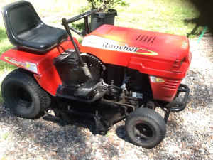 Rover rancher ride on mower