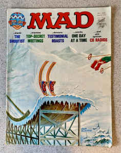 Vintage MAD magazine ~ April 1977 ~ issue #190 comics