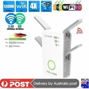 VC09 1200Mbps Dual Band Wifi Repeater & Extender 2021