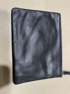 Black mimco medium pouch