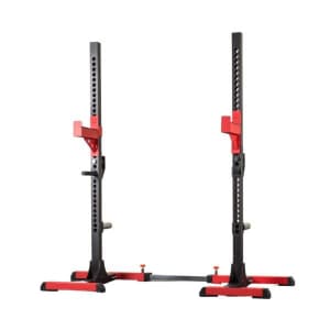 Squat Rack 500KG Adjustable Stand Bench Press Weight Lifting Barbell