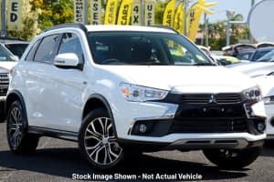 2016 Mitsubishi ASX XC MY17 LS (2WD) White Continuous Variable Wagon