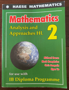 IB Mathematics Analysis and Approaches HL 2 Haese Mathematics